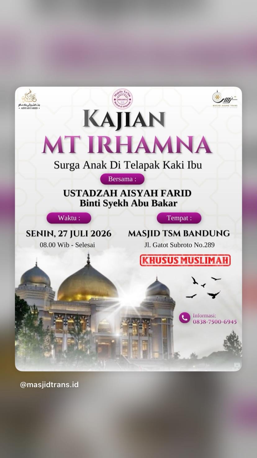 Surga Anak Di Telapak Kaki Ibu