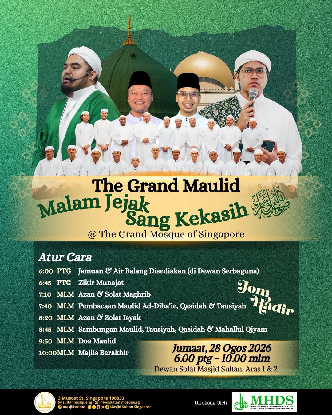 The Grand Maulid 2026: Majlis Jejak Sang Kekasih ﷺ