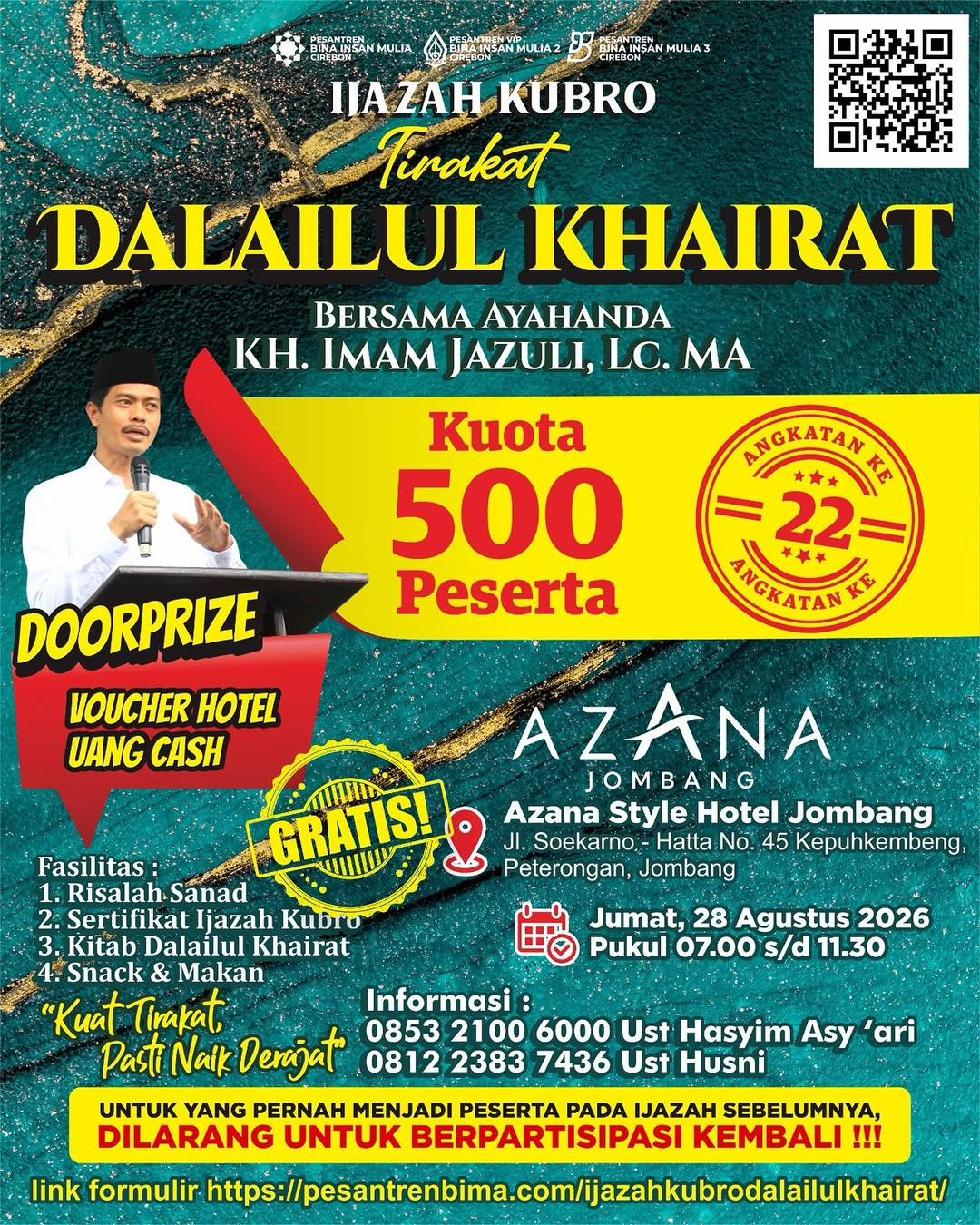 Ijazah Kubro Dalailul Khairat