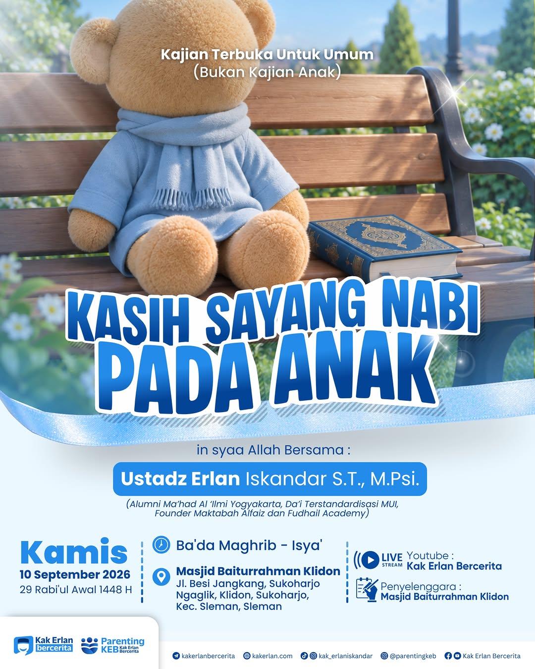 Kasih Sayang Nabi pada Anak