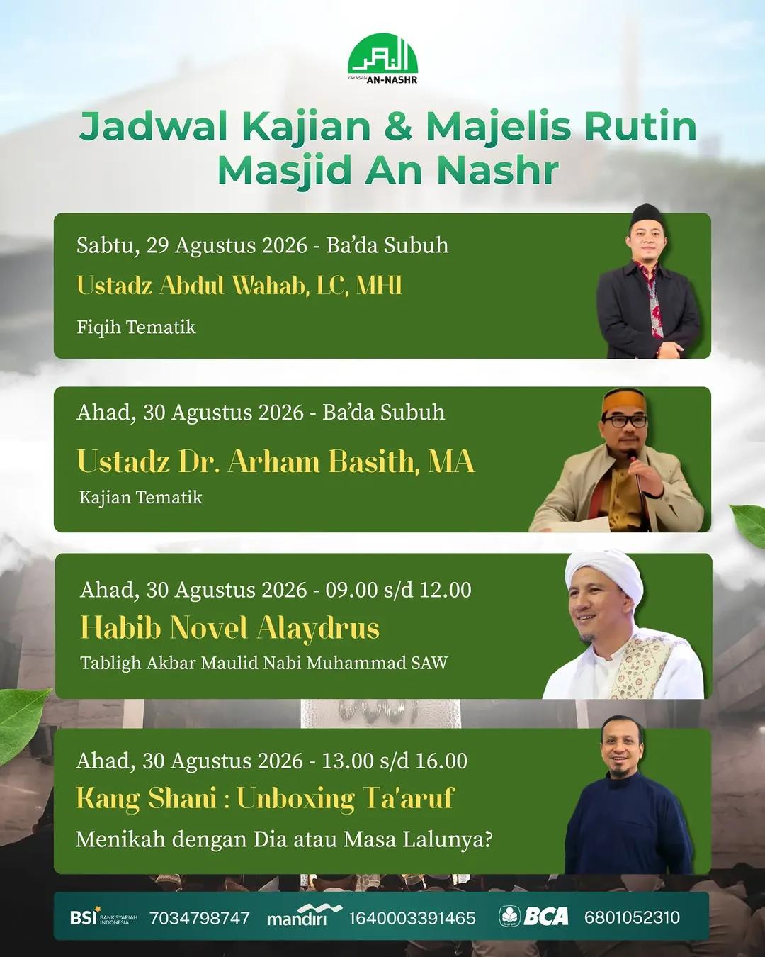 Tabligh Akbar Maulid Nabi Muhammad SAW