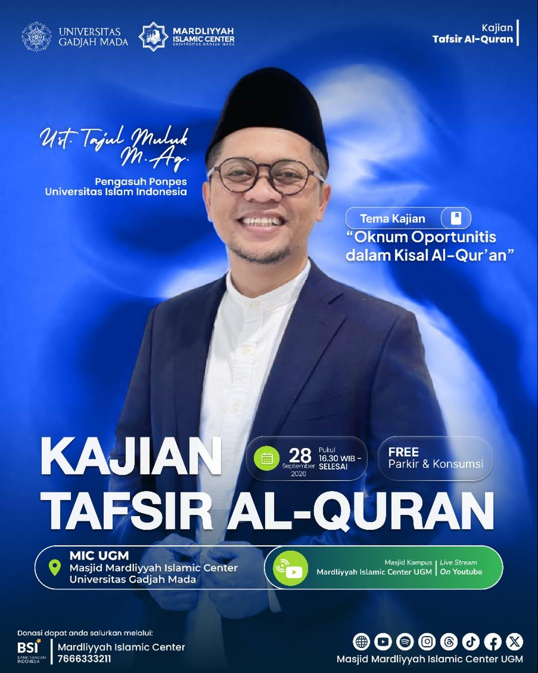 Kajian Tafsir Al-Quran: Oknum Oportunitis dalam Kisah Al-Qur’an
