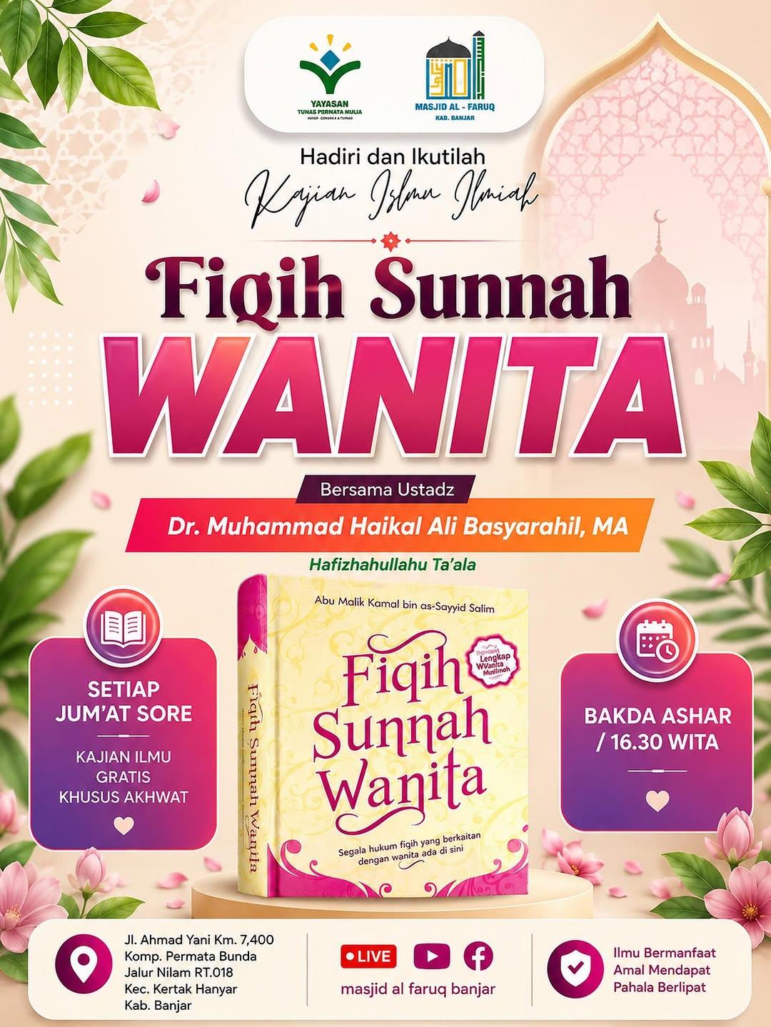Kajian Kitab Fiqih Sunnah Wanita