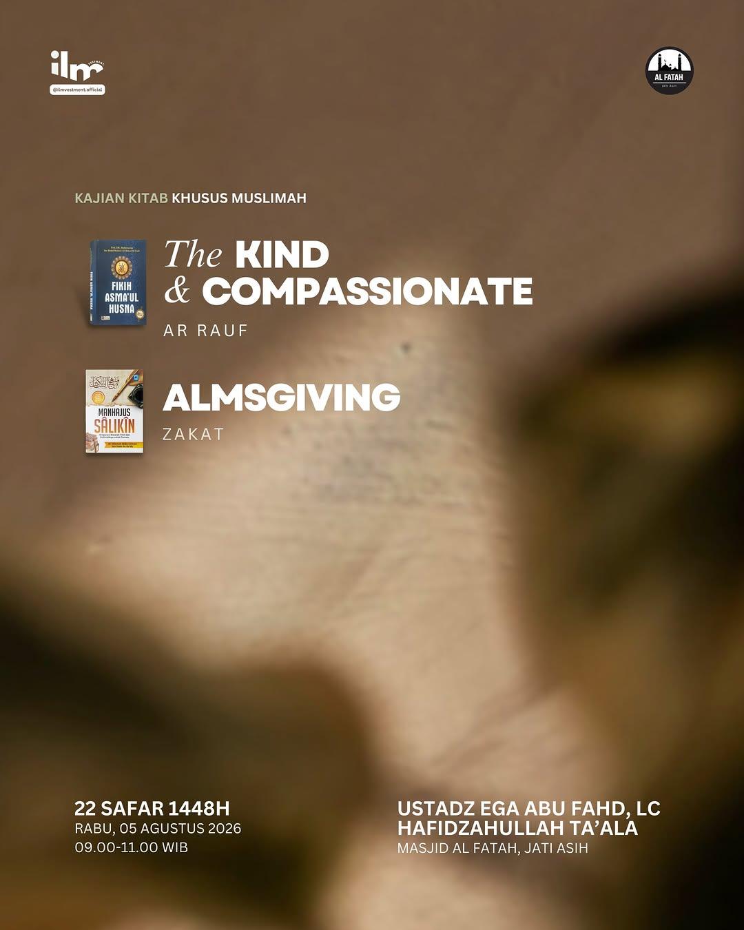 Kajian Offline Akhwat Kitab Fikih Asmaul Husna & Manhajus Salikin