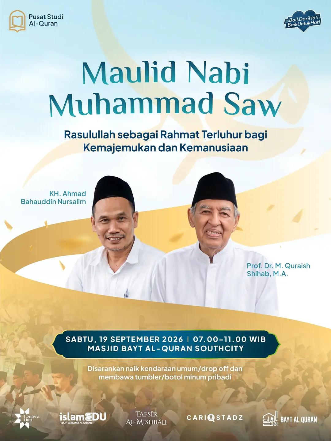 Peringatan Maulid Nabi Muhammad Saw 1448 H / 2026 M
