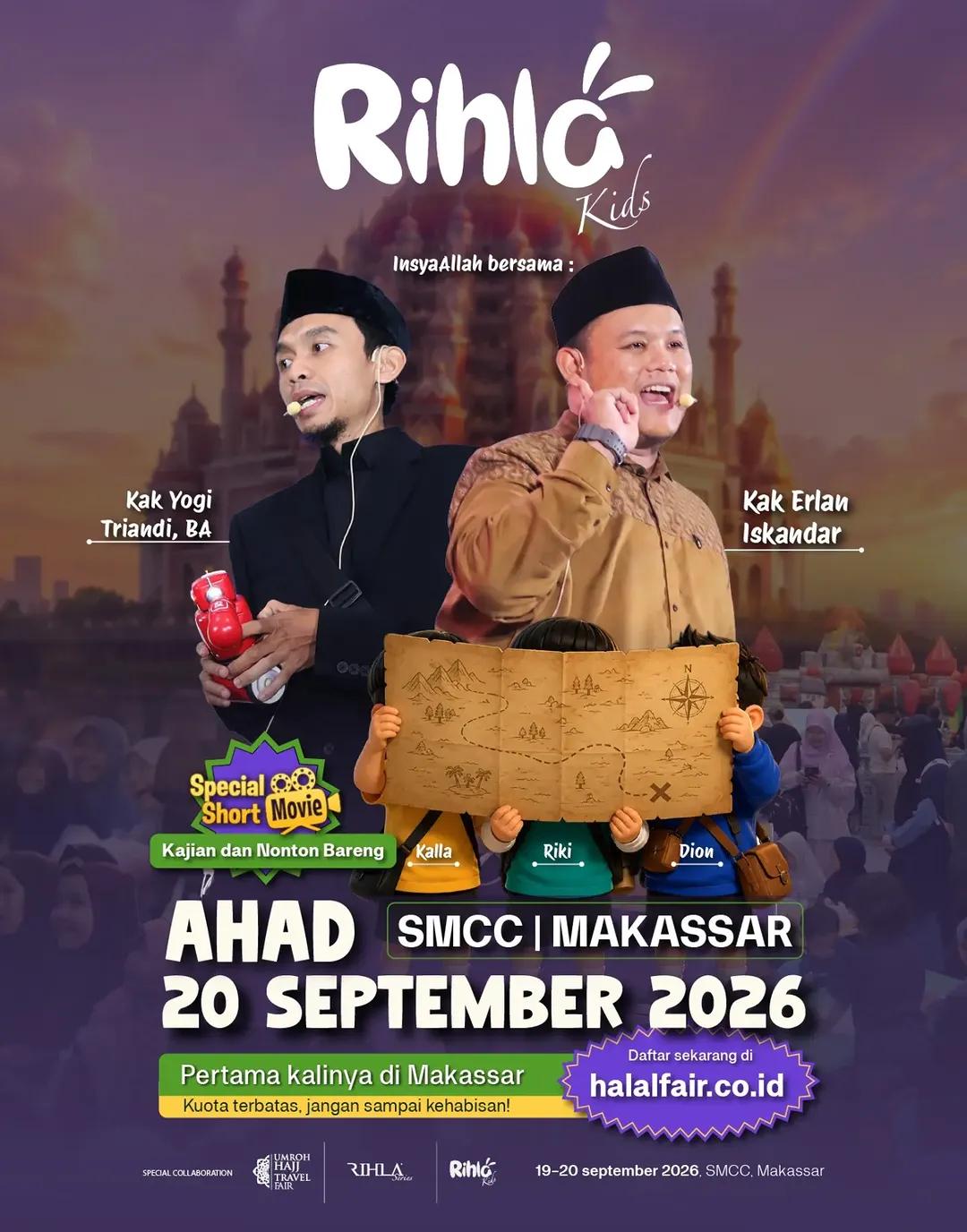 Rihla Kids: Di Balik Indahnya Ciptaan Allah (Kajian dan Nonton Bareng)
