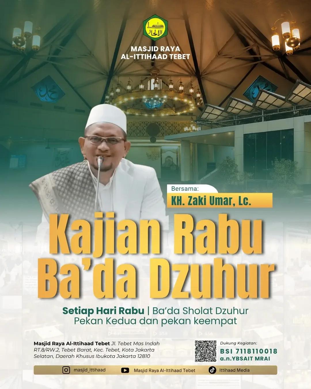 Kajian Rabu Ba’da Dzuhur