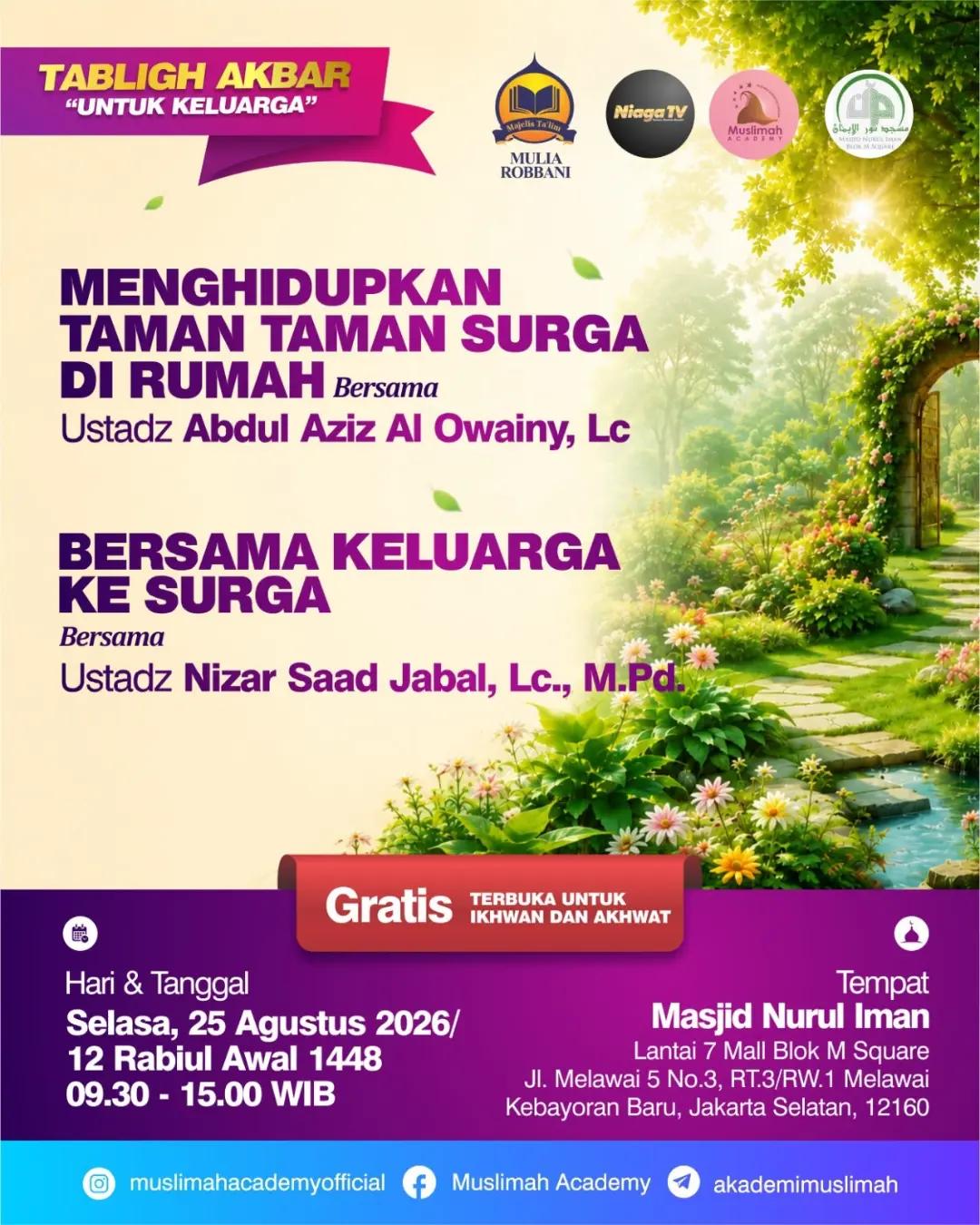 Tabligh Akbar Untuk Keluarga
