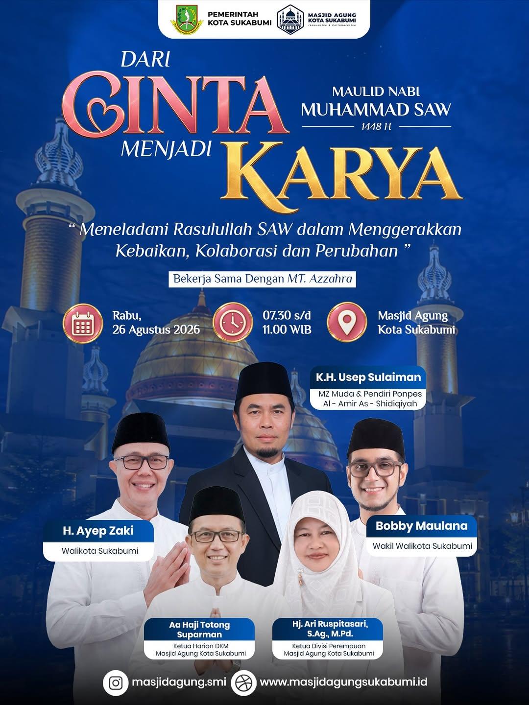 Maulid Nabi Muhammad 1448 H: Dari Cinta Menjadi Karya