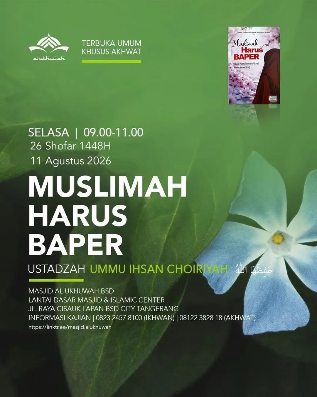 Muslimah, Hidupmu Sungguh Berharga