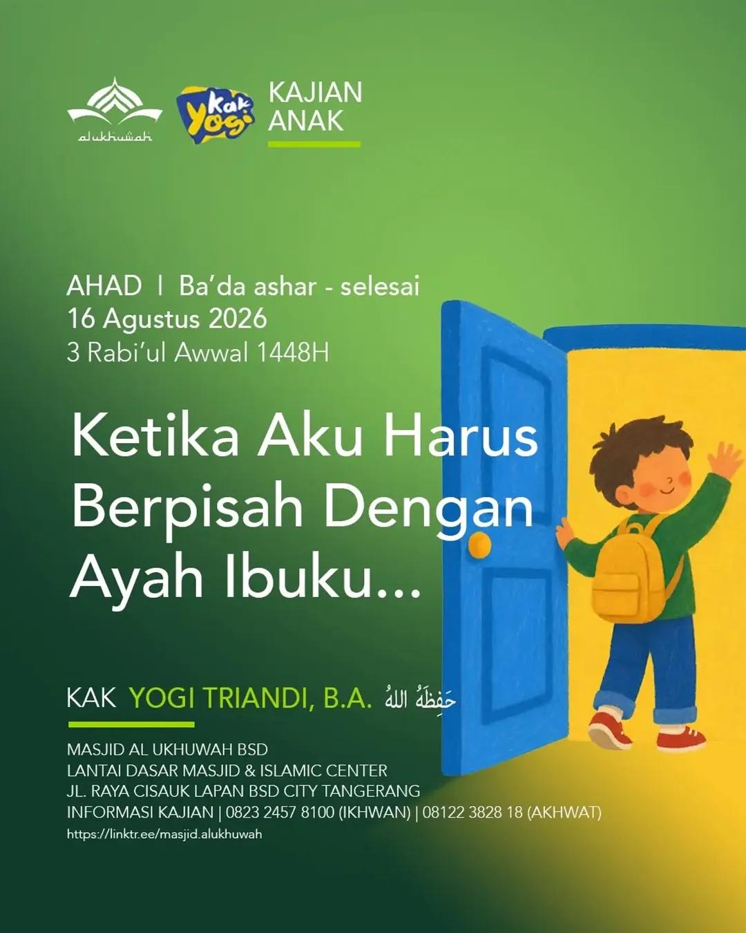Ketika Aku Harus Berpisah Dengan Ayah dan Ibuku...