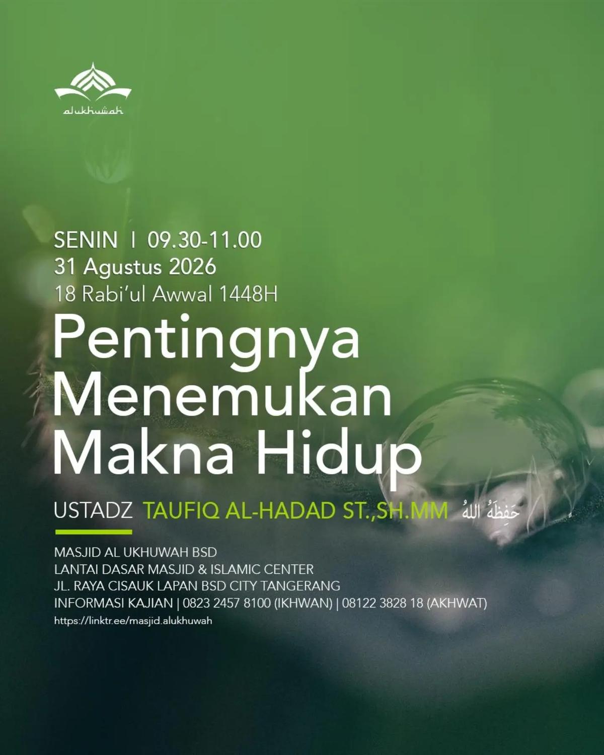 Pentingnya Menemukan Makna Hidup