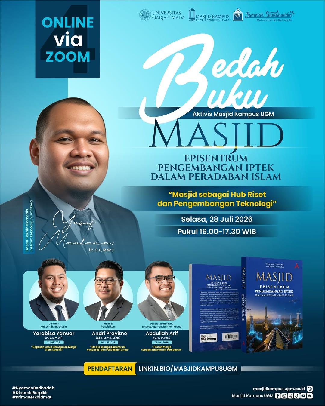 Bedah Buku "Masjid: Episentrum Pengembangan IPTEK dalam Peradaban Islam"