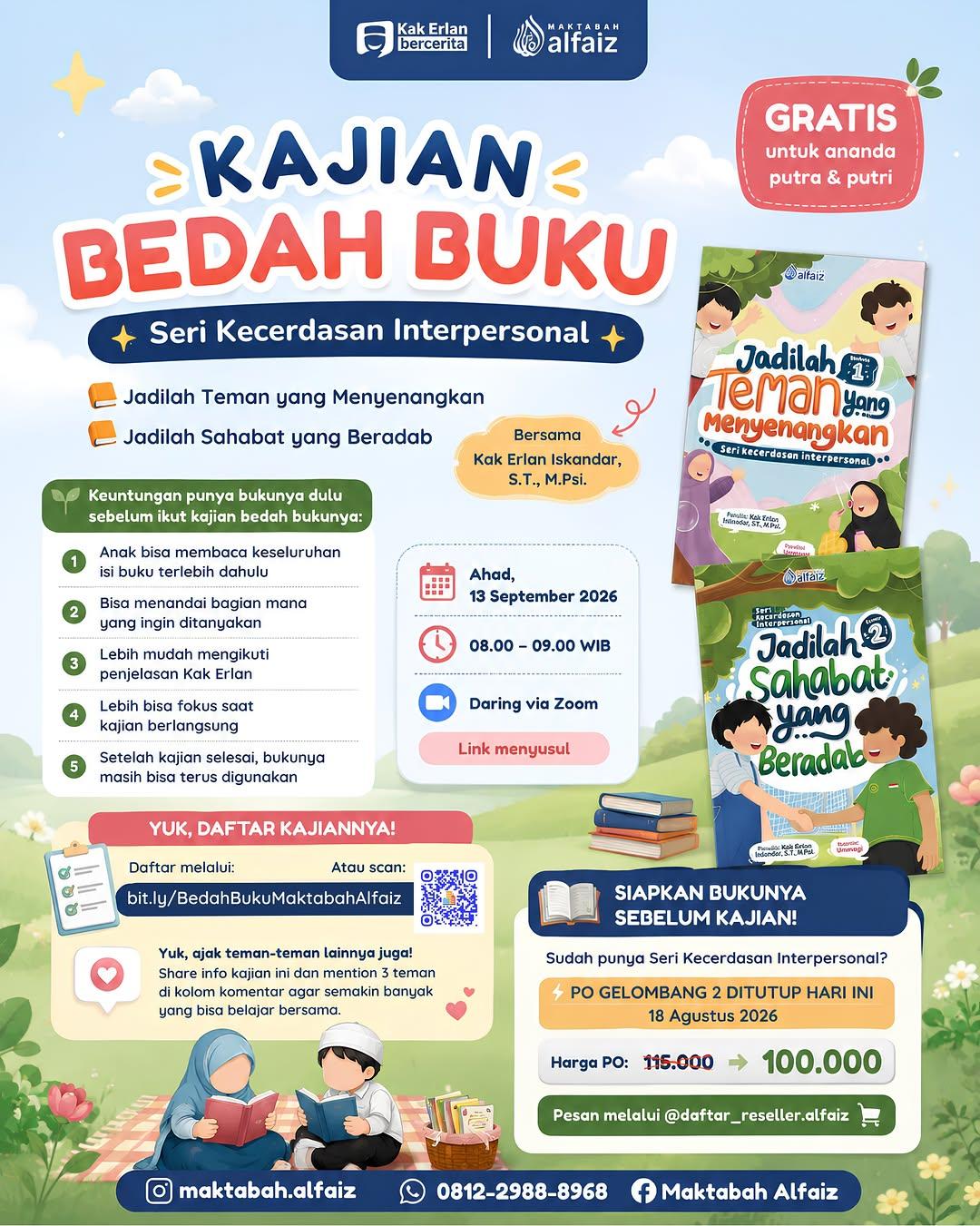 Kajian Bedah Buku Seri Kecerdasan Interpersonal