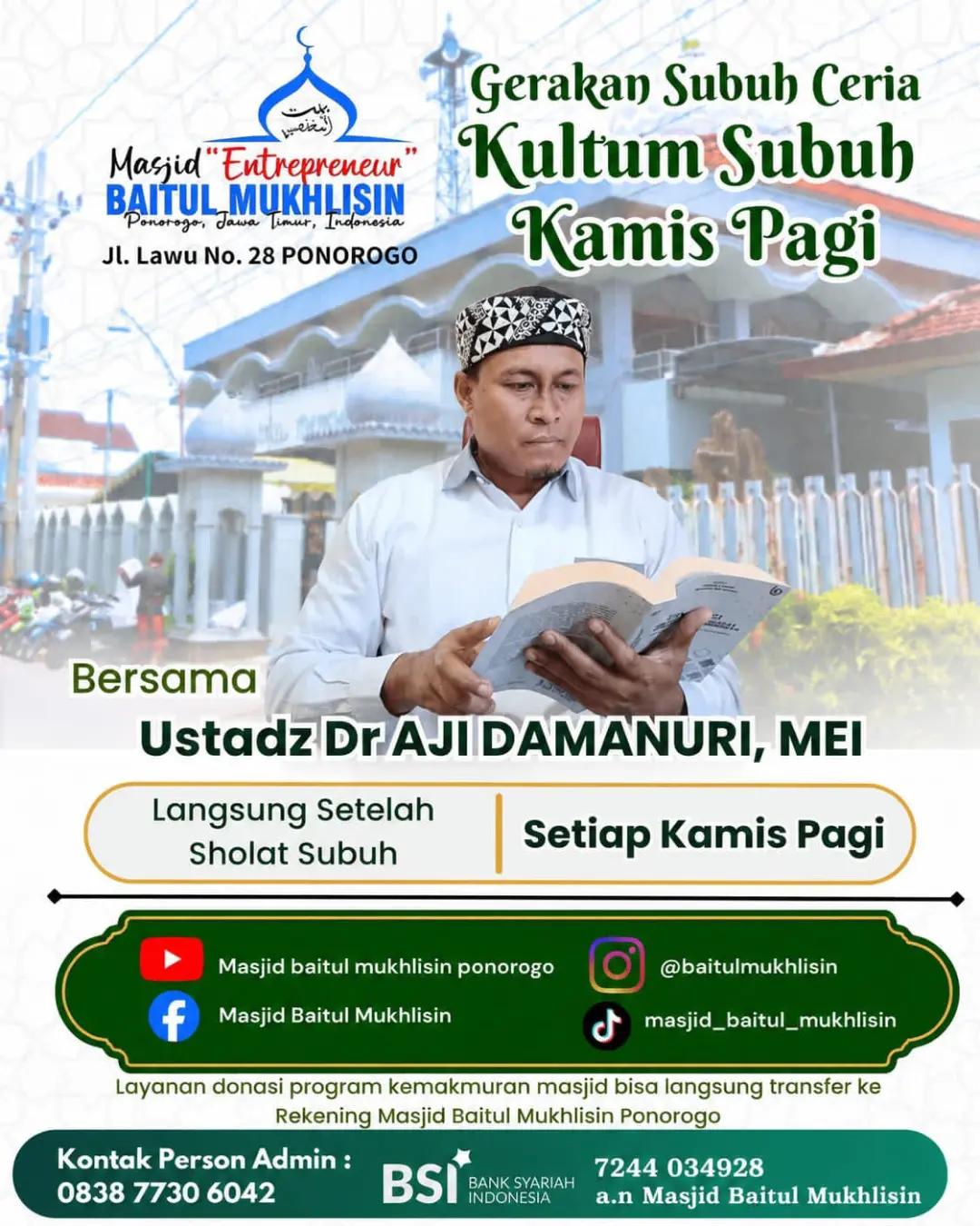 Kultum Subuh Gerakan Subuh Ceria