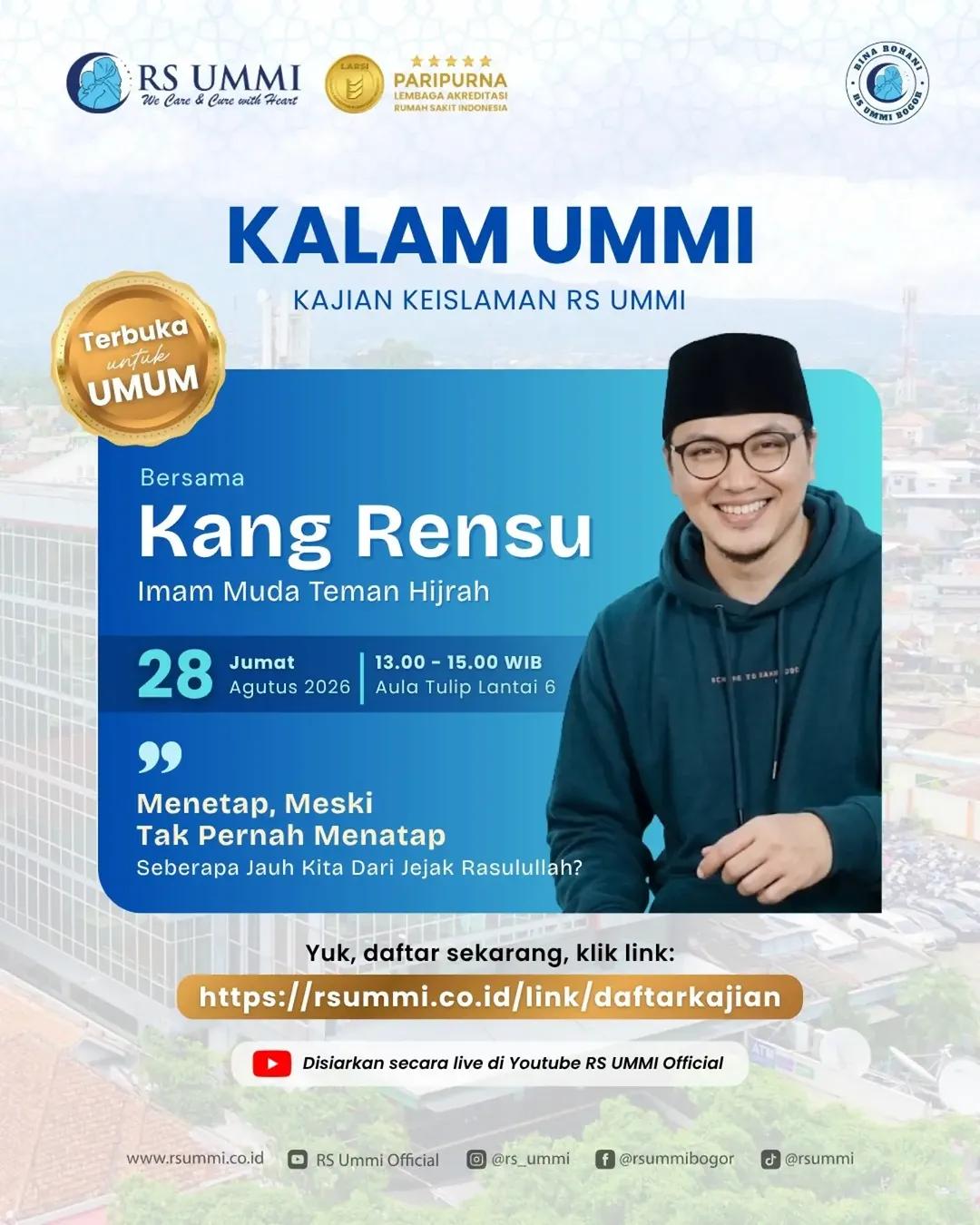 Kajian KALAM UMMI: Menetap, Meski Tak Pernah Menatap