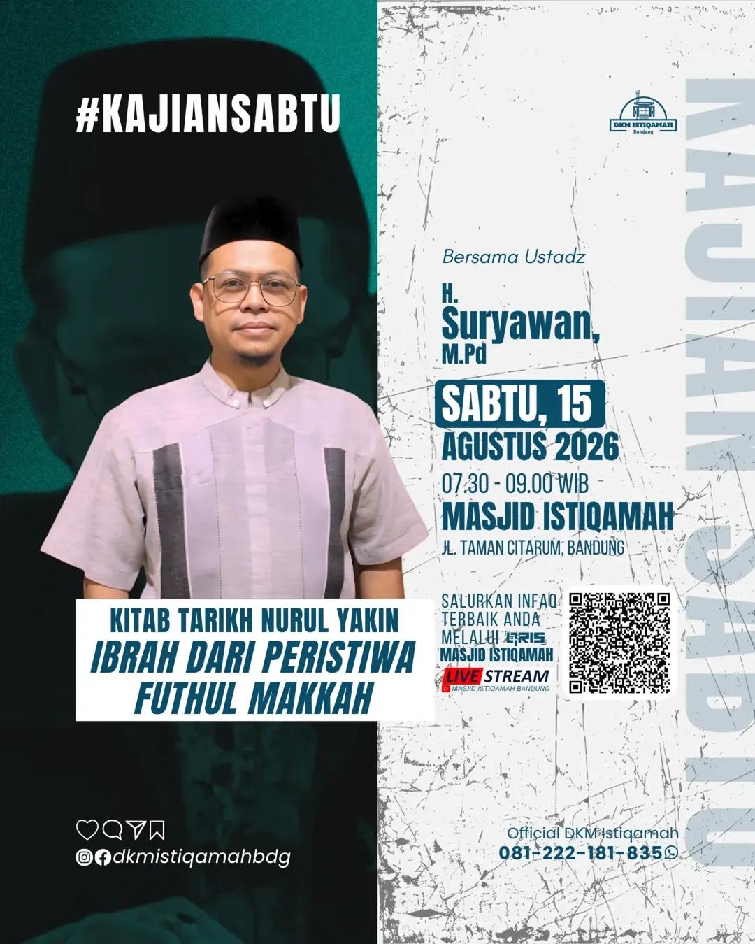 Kitab Tarikh Nurul Yakin 'Ibrah Dari Peristiwa Futhul Makkah'
