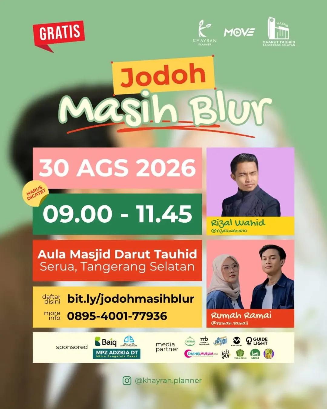 Jodoh Masih Blur