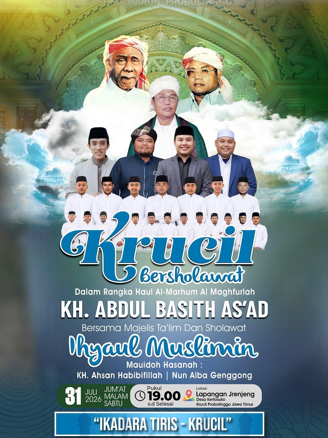 Jrenjeng Bersholawat (Haul Al-Marhum Al Maghfurlah Abdul Basith As’ad)