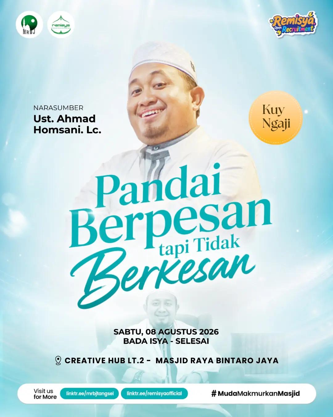 Kuy Ngaji: Pandai Berpesan tapi Tidak Berkesan