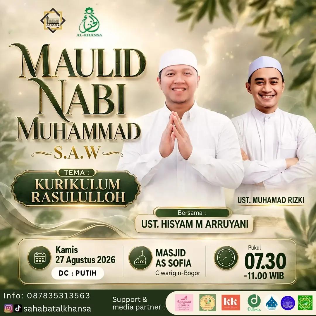Maulid Nabi Muhammad S.A.W: Kurikulum Rasulullah