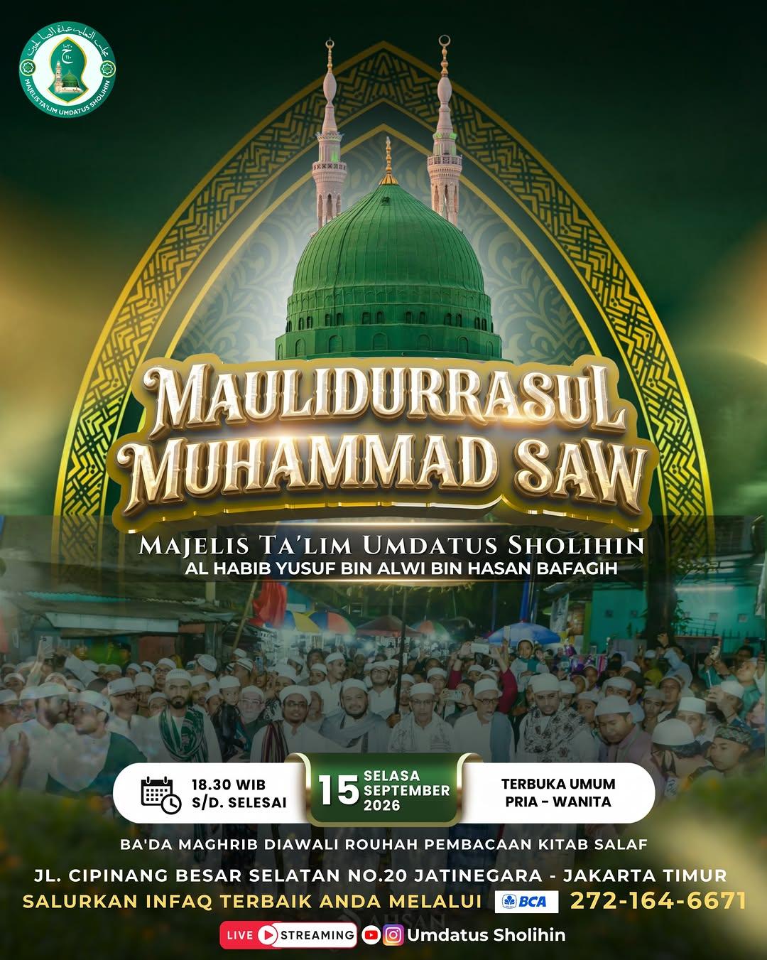 Peringatan MAULIDURROSUL ﷺ