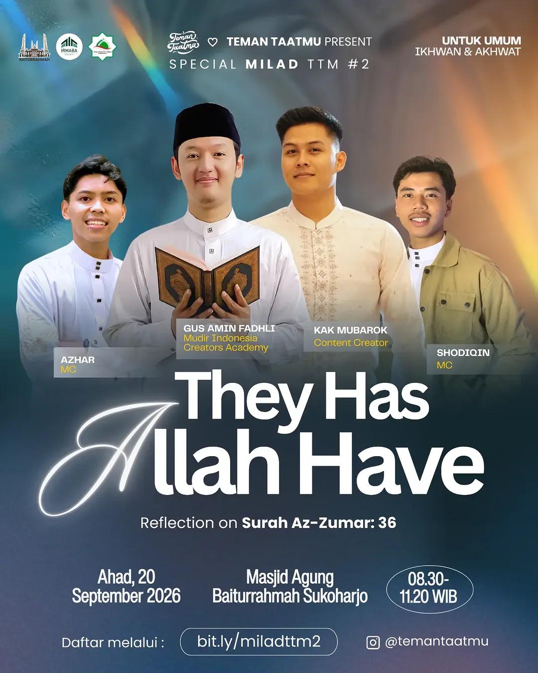 SPECIAL MILAD TTM #2 — THEY HAS ALLAH HAVE