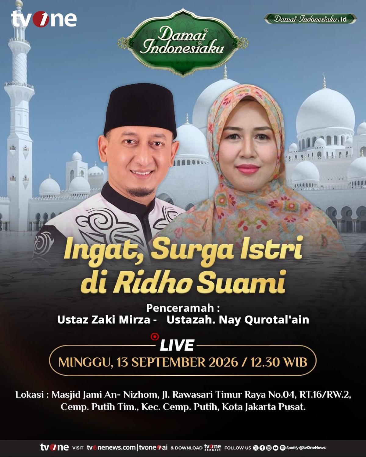Ingat, Surga Istri di Ridho Suami