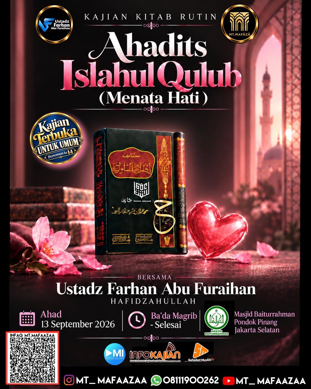 Kitab Ahadist Ishlahul Qulub