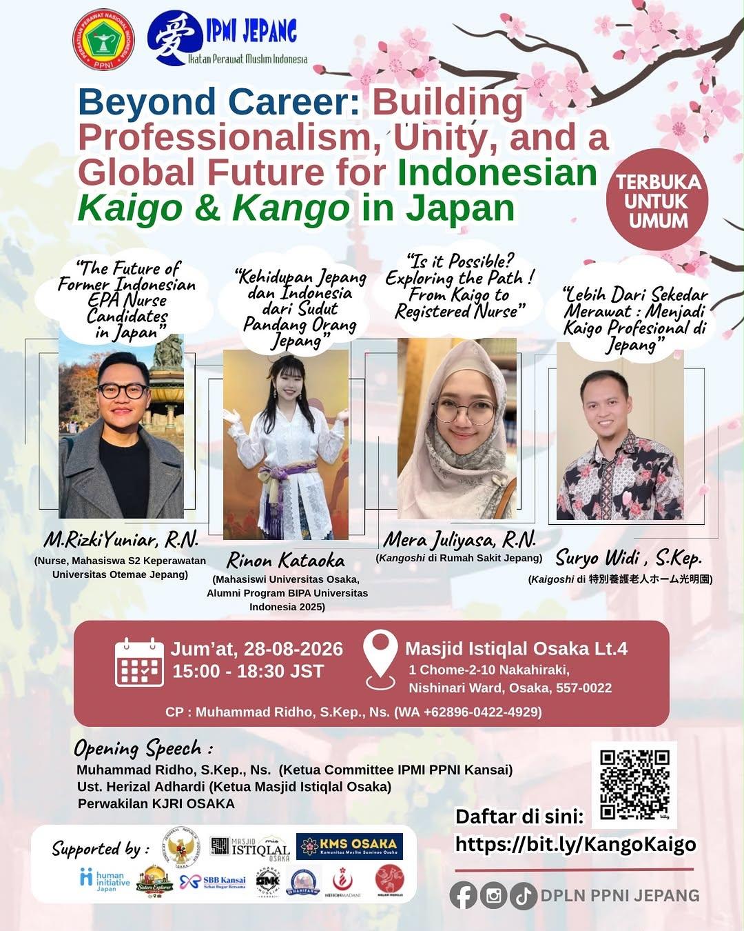 Beyond Career: Building Professionalism, Unity, and a Global Future for Indonesian Kaigo & Kango in Japan