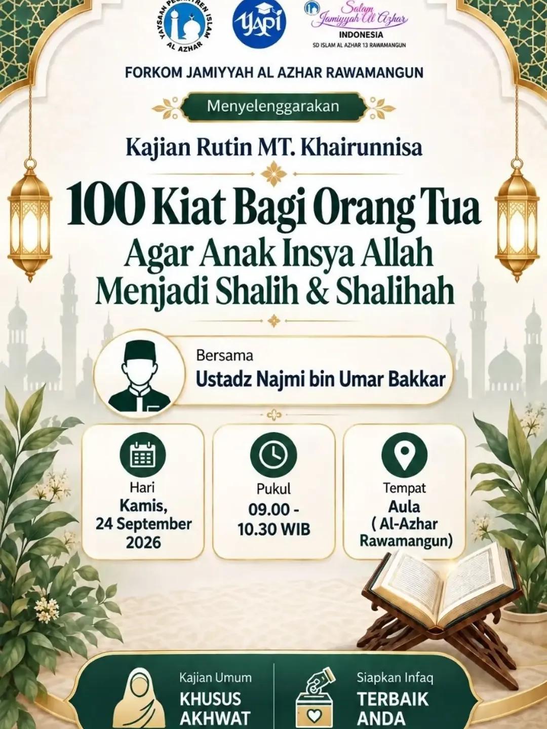 100 Kiat Orang Tua Agar Anak Menjadi Shalih & Shalihah