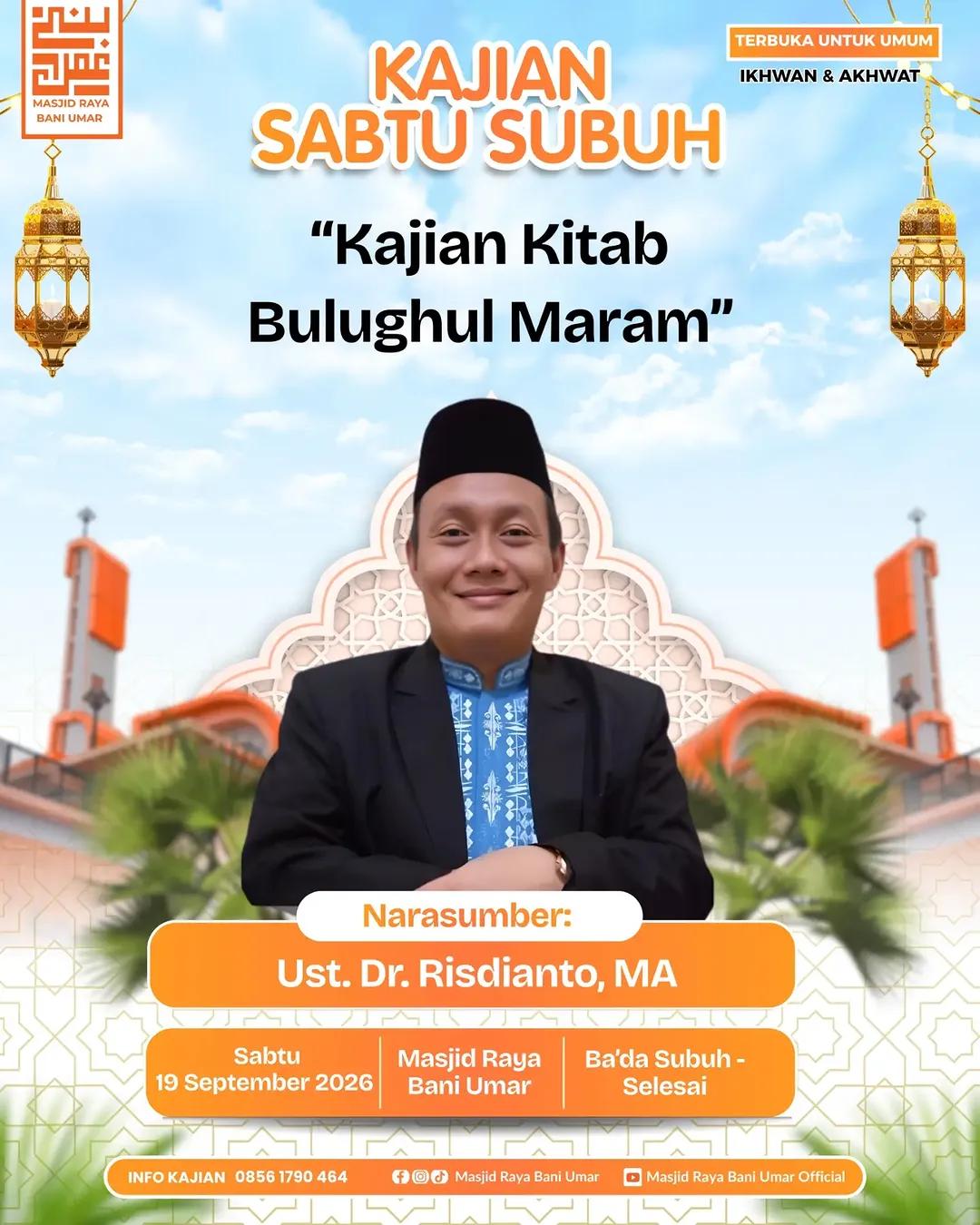 Kajian Kitab Bulughul Maram