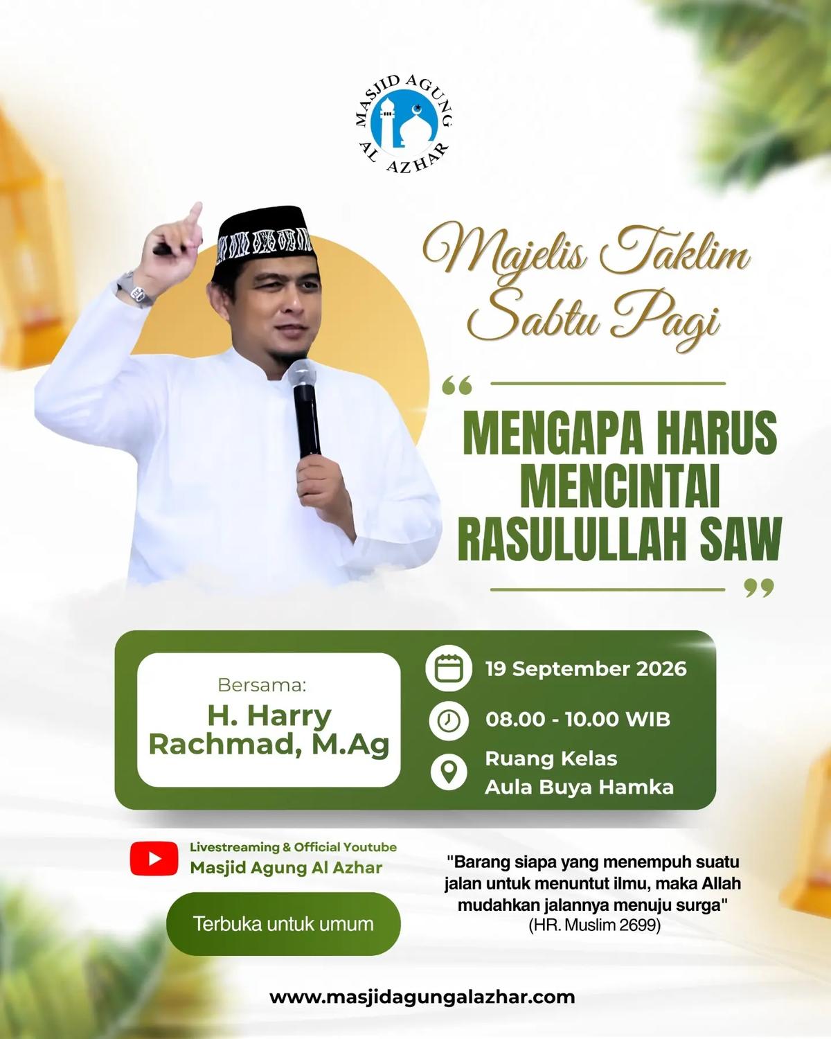 Mengapa Harus Mencintai Rasulullah