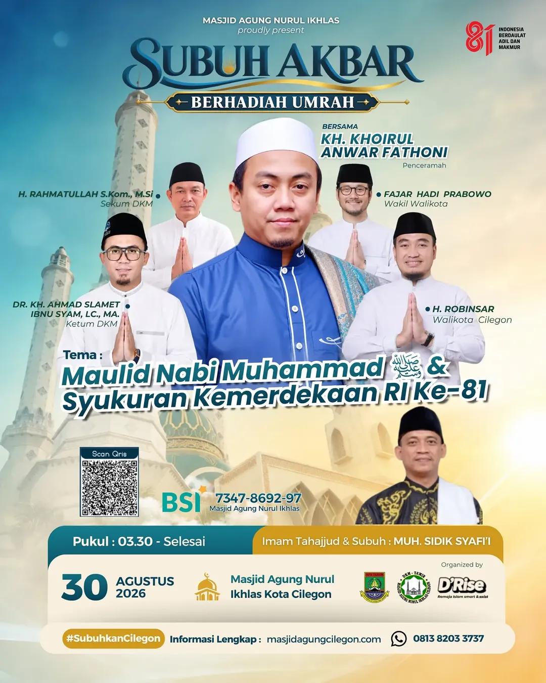 Subuh Akbar Berhadiah Umrah