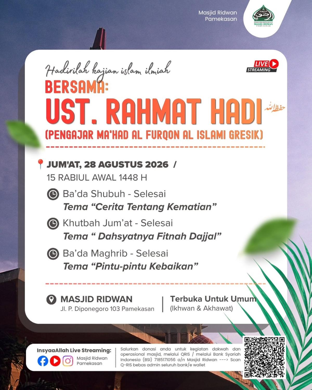 Kajian Islam Ilmiah