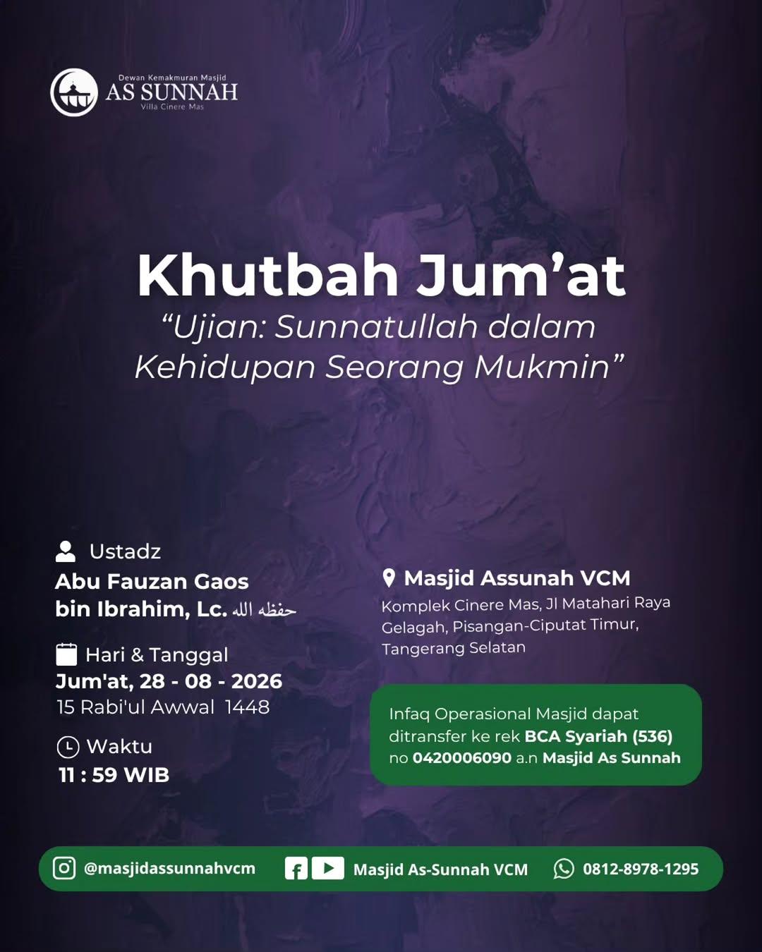 Ujian: Sunnatullah dalam Kehidupan Seorang Mukmin