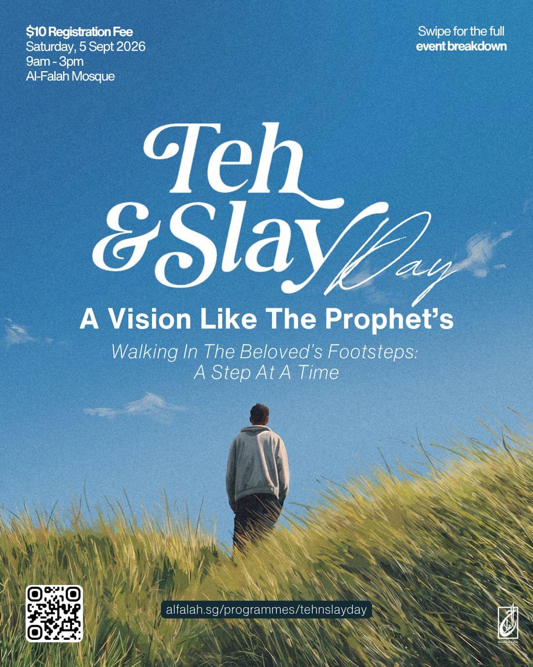 Teh & Slay Day: A Vision Like The Prophet’s: Walking In The Beloved’s Footsteps: A Step At A Time