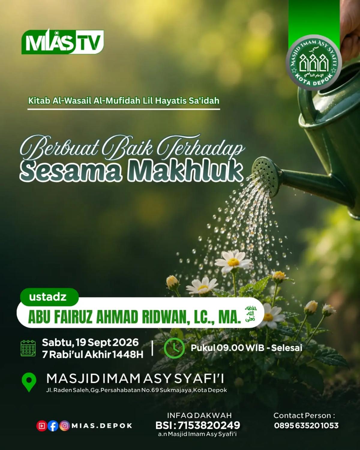 Berbuat Baik Terhadap Sesama Makhluk