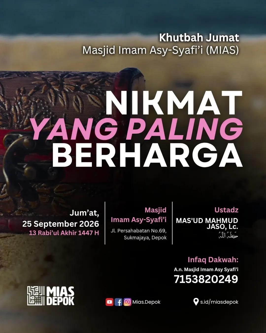 NIKMAT YANG PALING BERHARGA