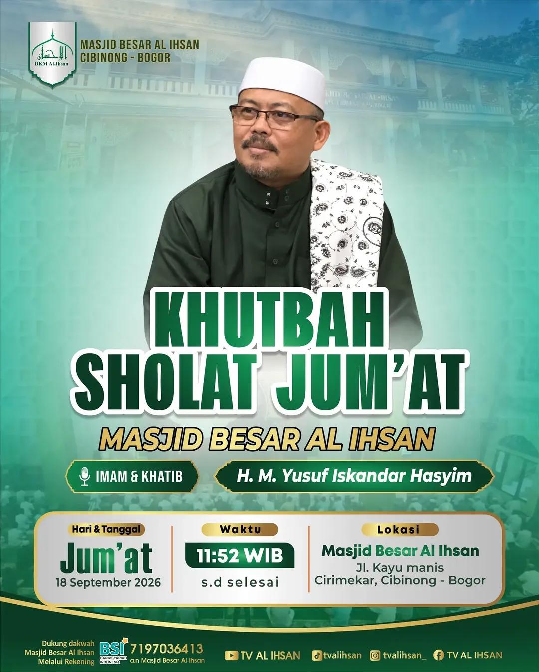 Khutbah Sholat Jum'at