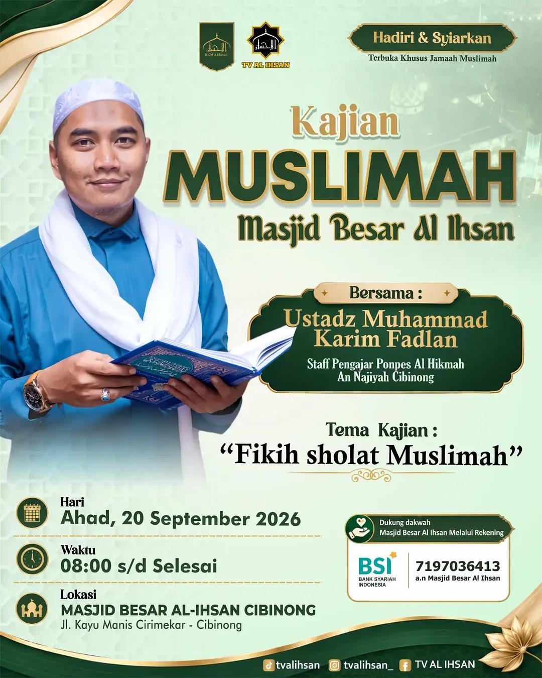 Fikih Sholat Muslimah
