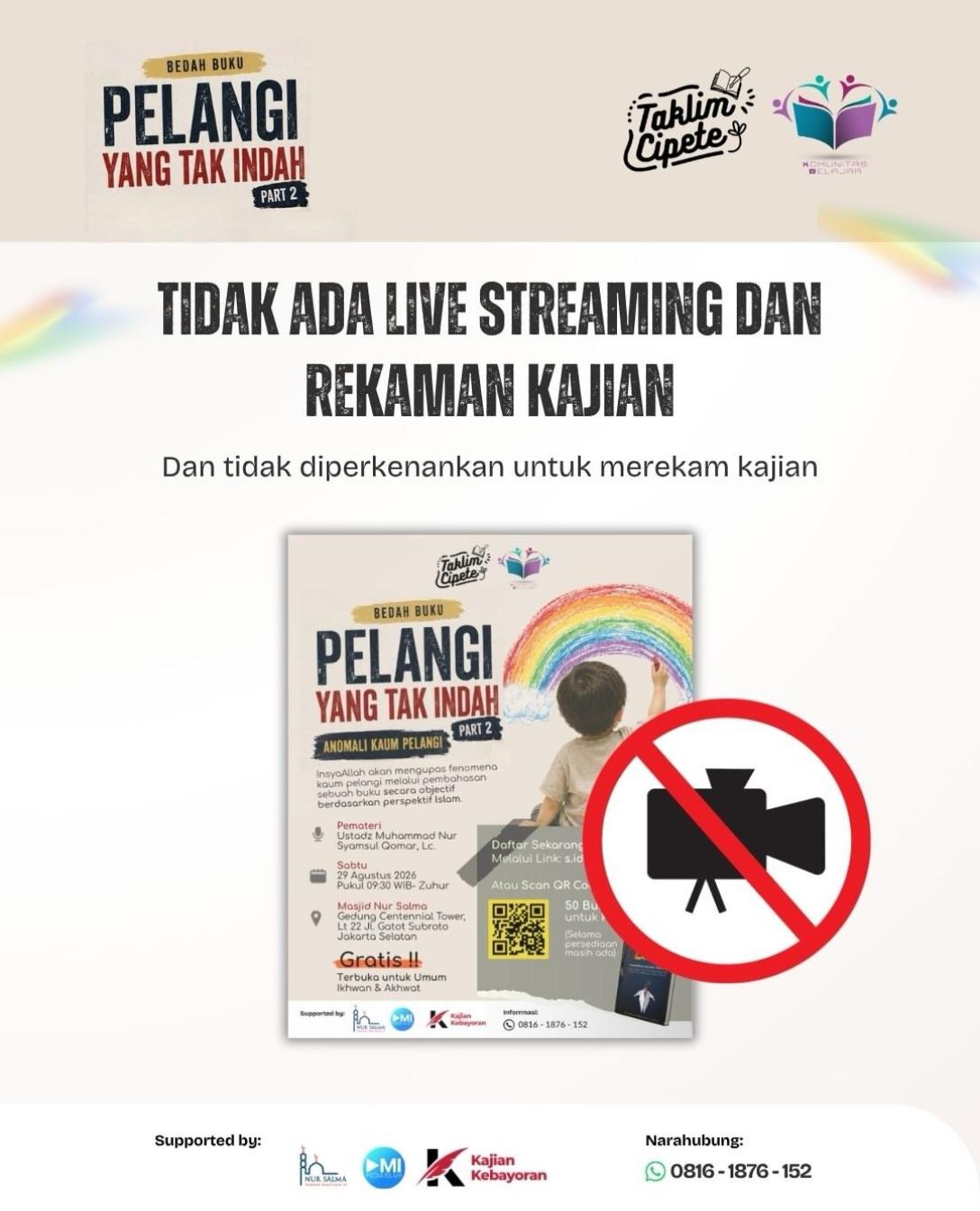 Bedah Buku Pelangi Yang Tak Indah Part 2: Anomali Kaum Pelangi