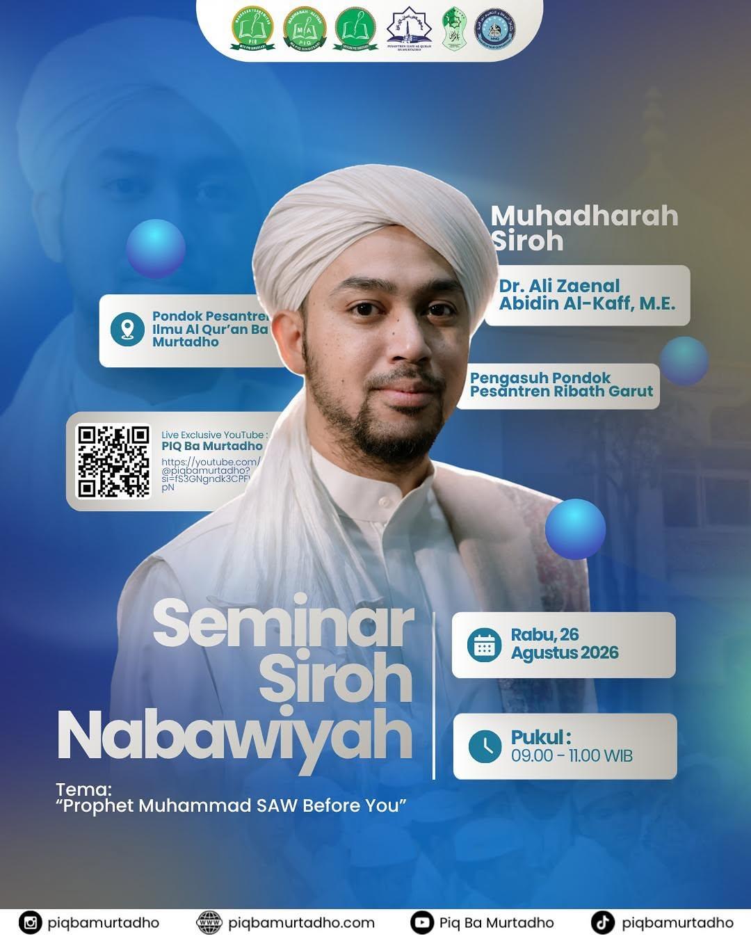 Seminar Siroh Nabawiyah: Prophet Muhammad SAW Before You