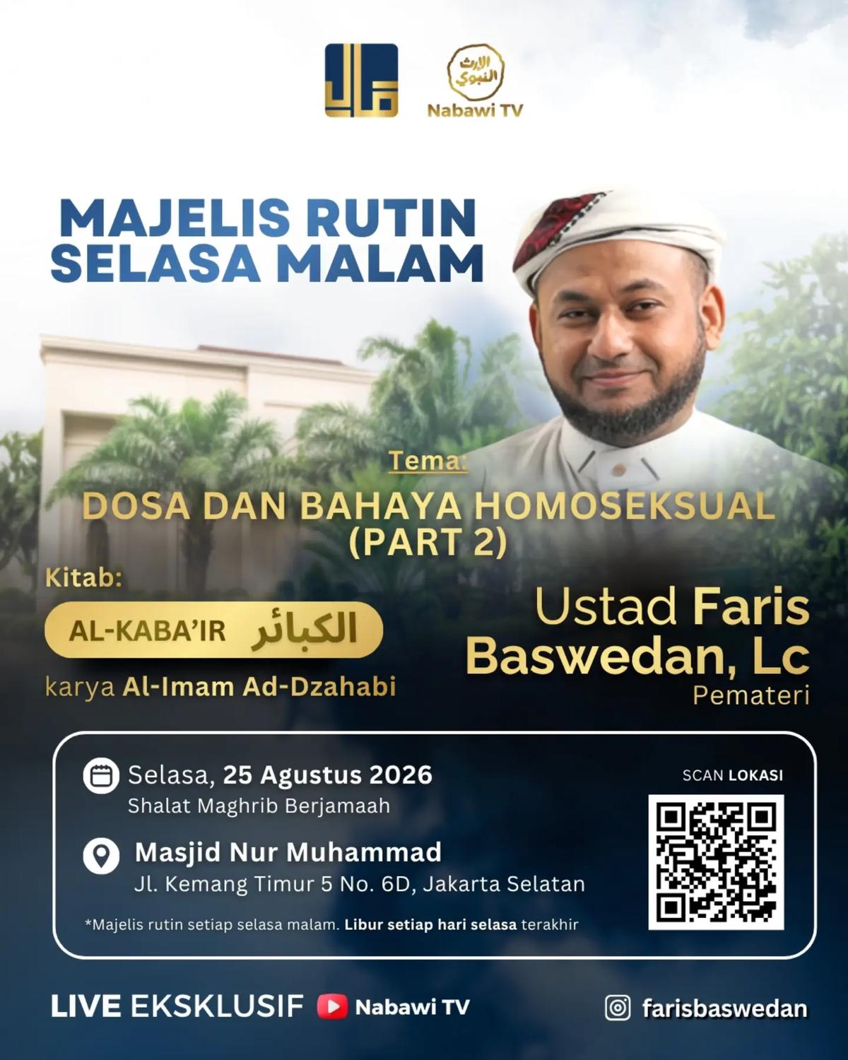 Dosa dan Bahaya Homoseksual (Part 2)