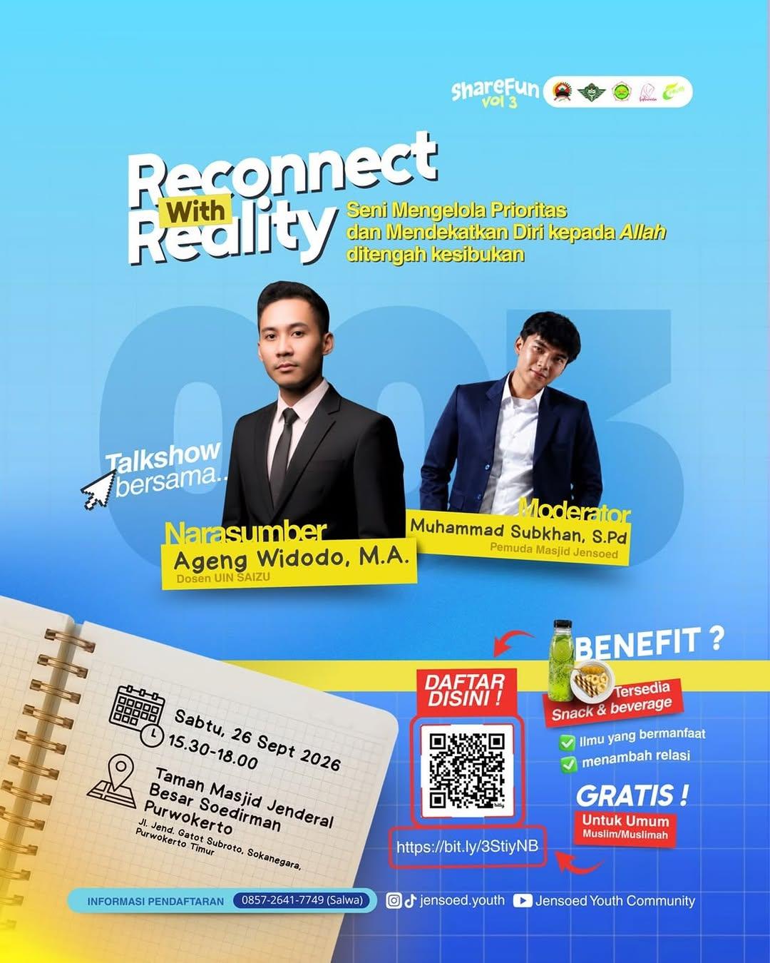 ShareFun Vol.3: Seni Mengelola Prioritas dan Mendekatkan Diri kepada Allah