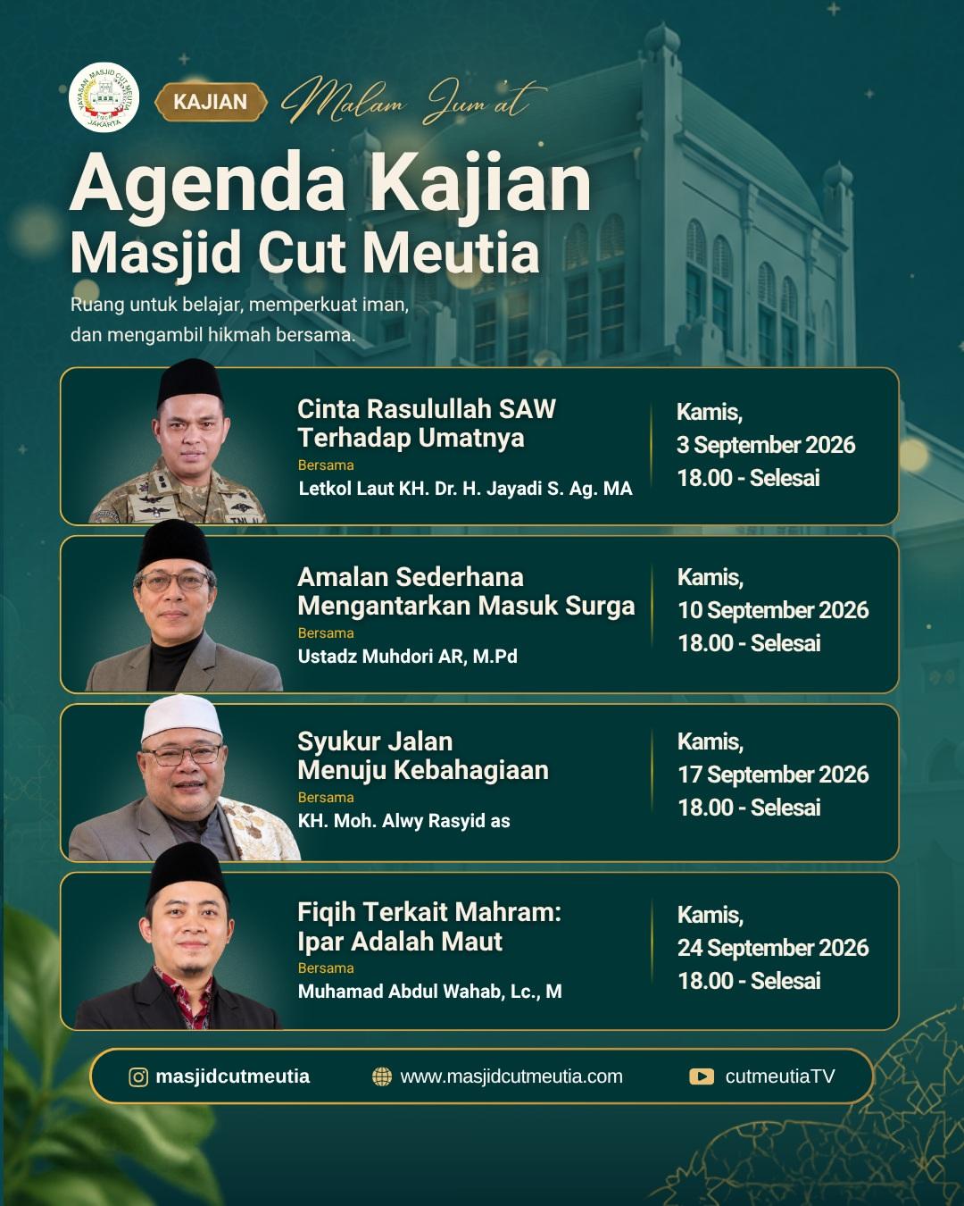 Amalan Sederhana Mengantarkan Masuk Surga