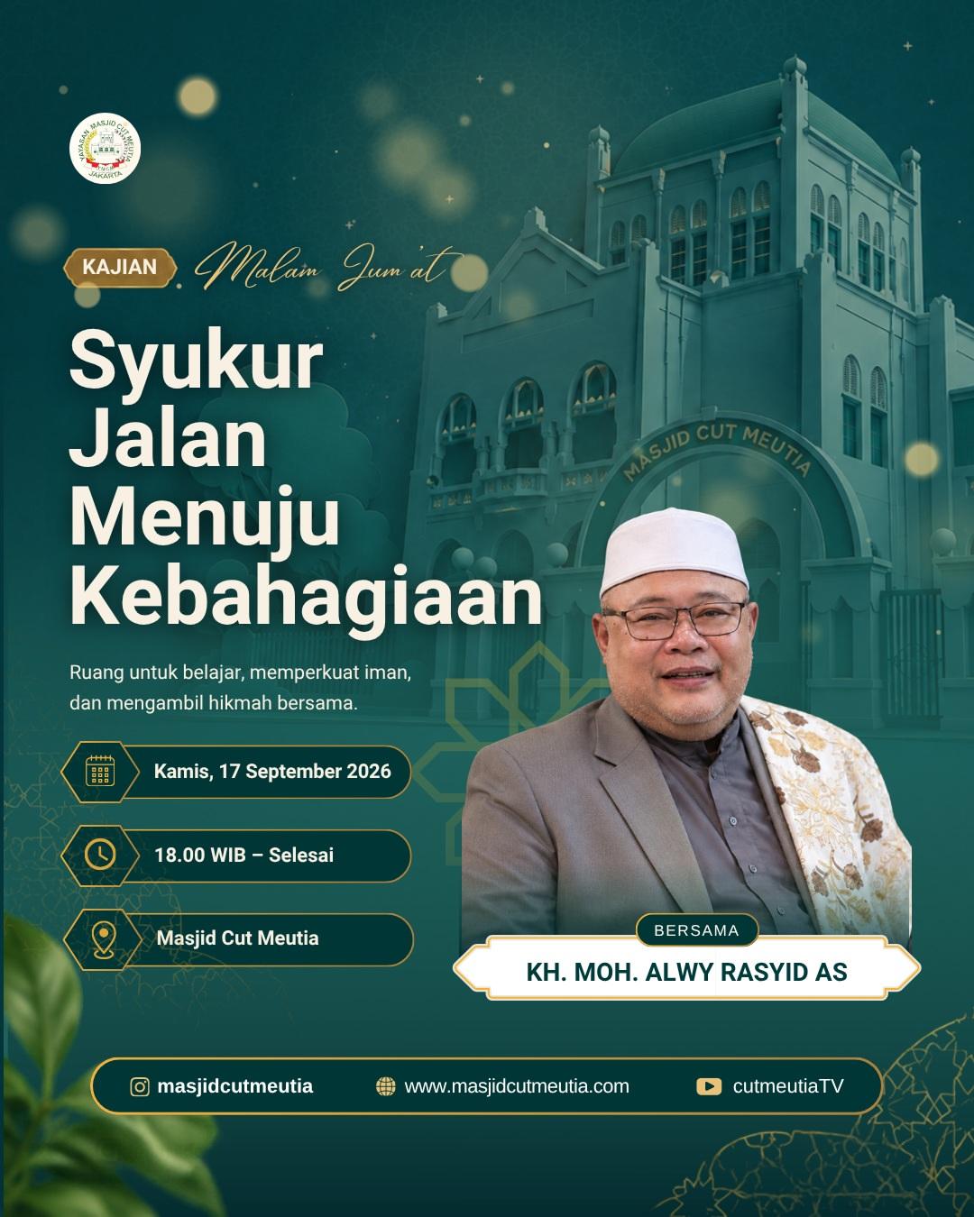 Syukur Jalan Menuju Kebahagiaan