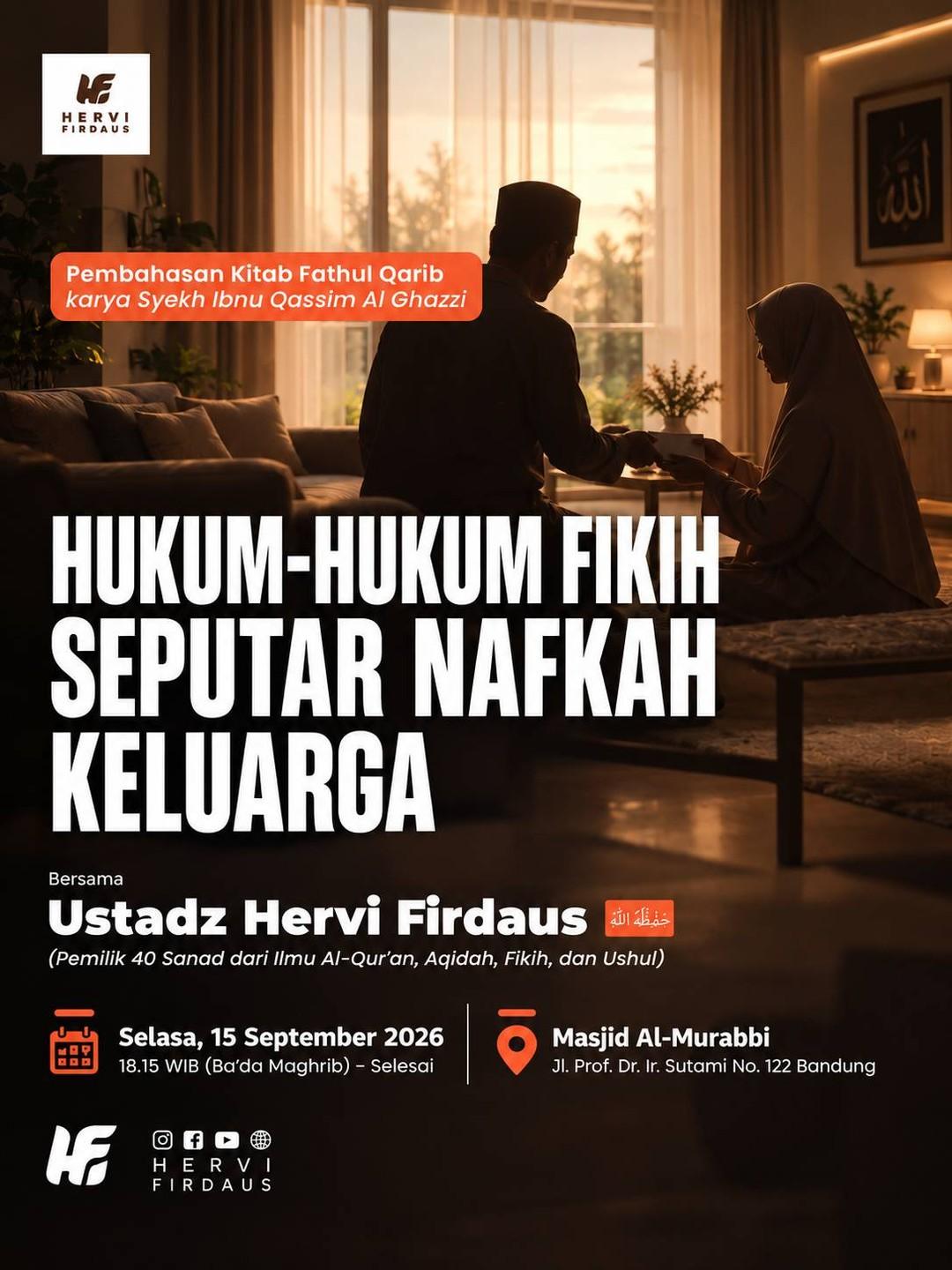 Hukum-Hukum Fikih Seputar Nafkah Keluarga (Kitab Fathul Qarib)