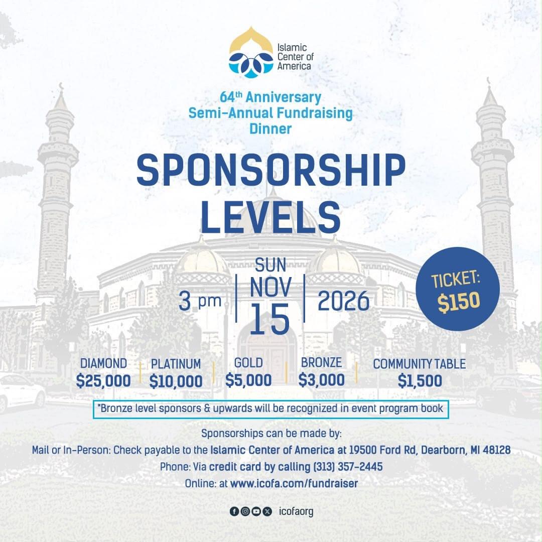 64th Anniversary Semi-Annual Fundraising Dinner