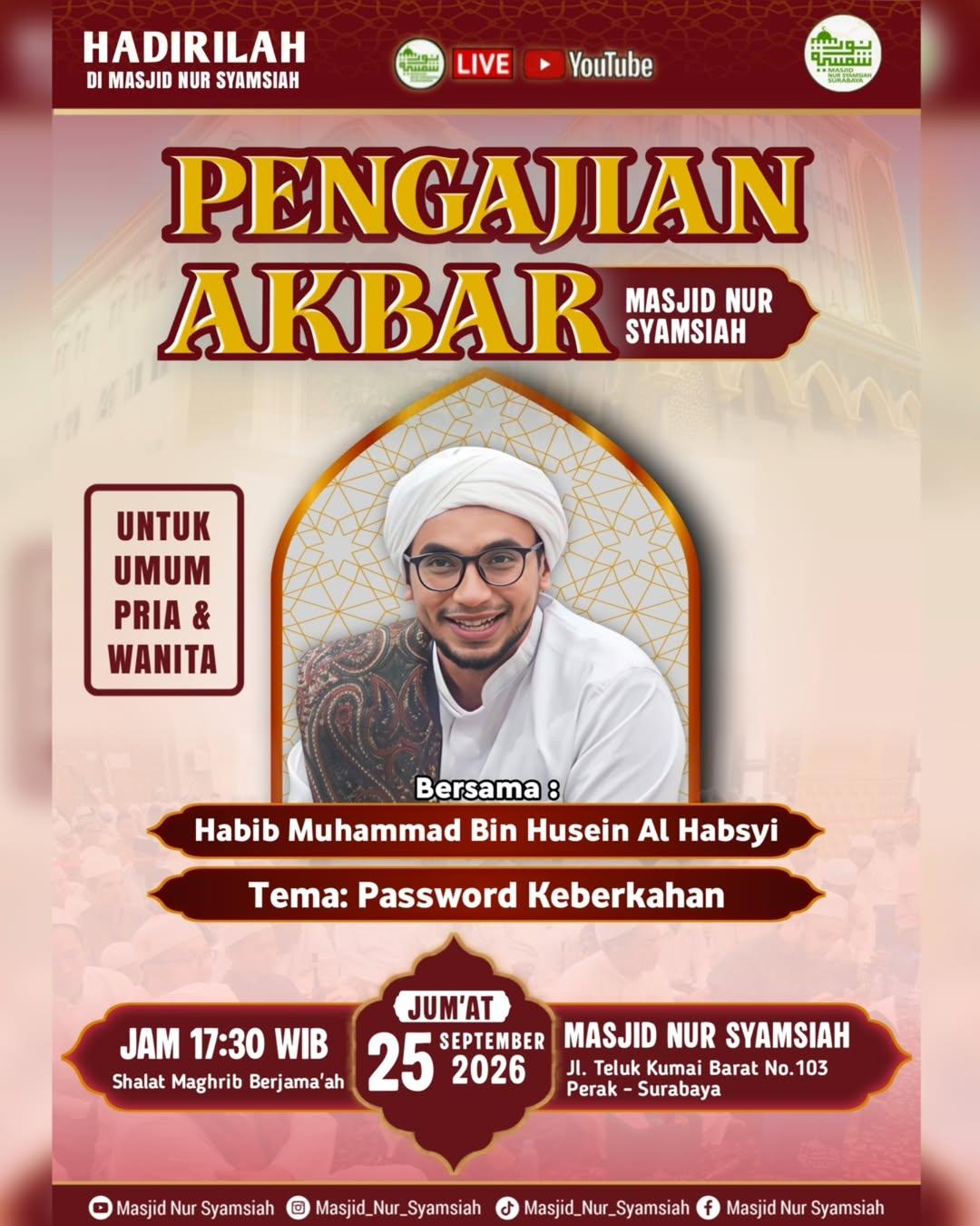 Pengajian Akbar: Password Keberkahan